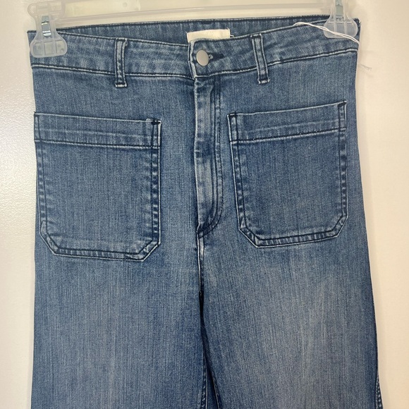 H&M High Waisted / Flare Bottom Jeans - Picture 7 of 15